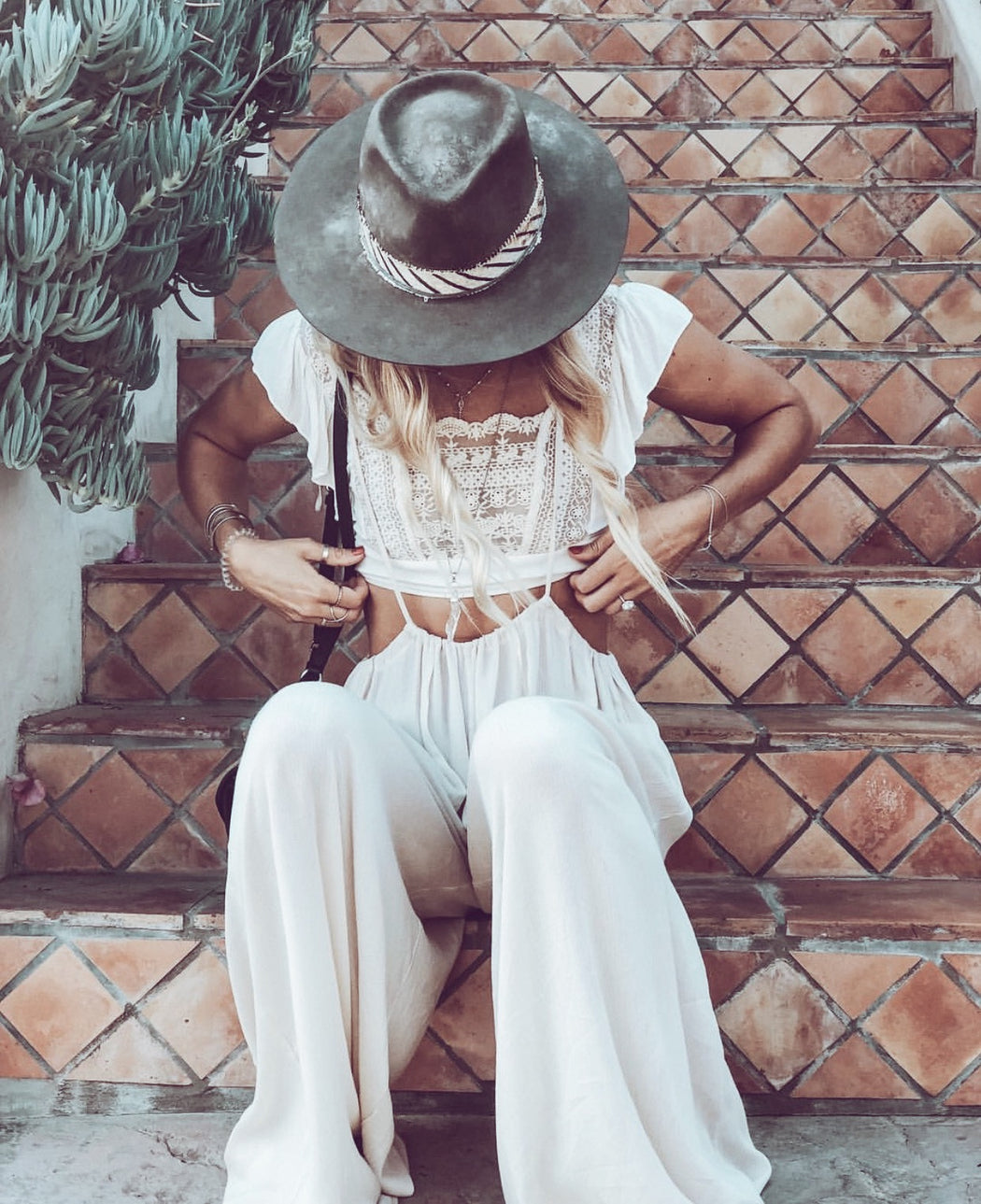 Easy Breezy Beach JumpsuitJumpsuits & Rompers - Bohemian Groove