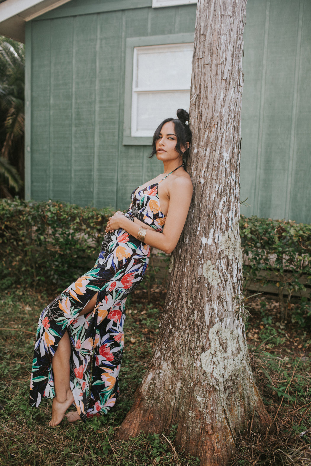 Neon Lights Cut Out JumpsuitJumpsuits & Rompers - Bohemian Groove